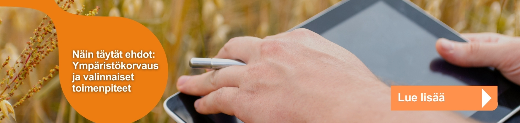 Ympäristökorvaus ja tilakohtaiset toimenpiteet