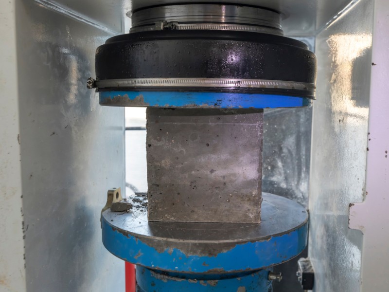 Rakennusmateriaalien testaus