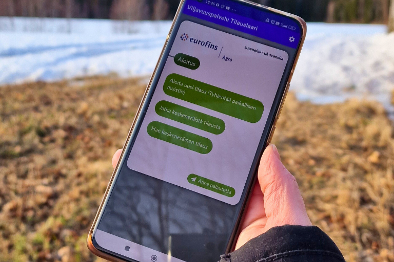 Ohjeet Tilauslaari Appin käyttöön