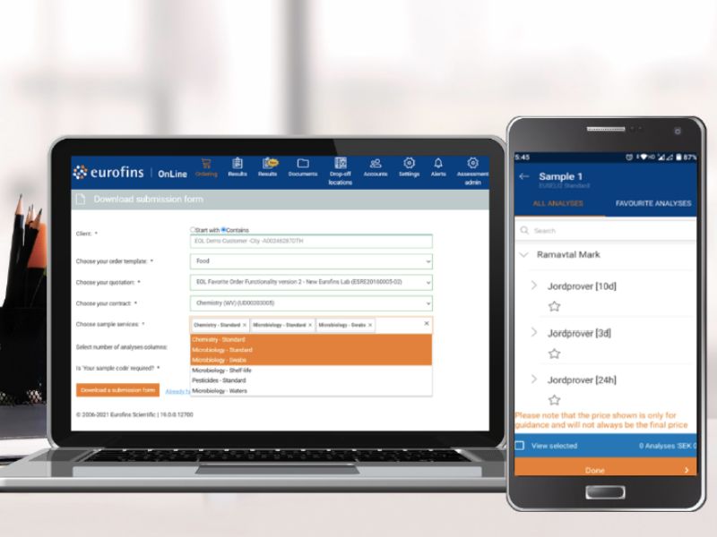 Eurofins OnLine – asioi verkossa